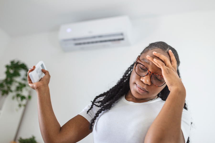 Meu ar-condicionado não está gelando. O que pode ser?